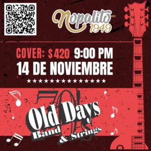 Viernes 14 de Noviembre - 70's Old Days Band & Strings